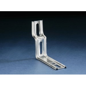 Sachet de 5 pattes de fixation escalier menuiseries Bois PVC et Alu